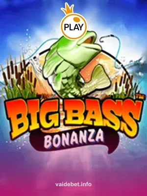 Imagem do jogo Big Bass Bonanza no vaidebet